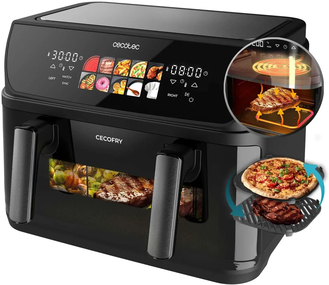 Cecotec Cecofry&Grill Duoheat 10000